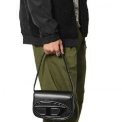 Alternative view of Diesel 1DR Shoulder Bag With OG Box & Dust Bag & Extra Shoulder Strap (Black) (BSB)
