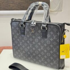 Alternative view of Louis Vuitton Monogram Laptop Bag Office Bag L93006-5 Black